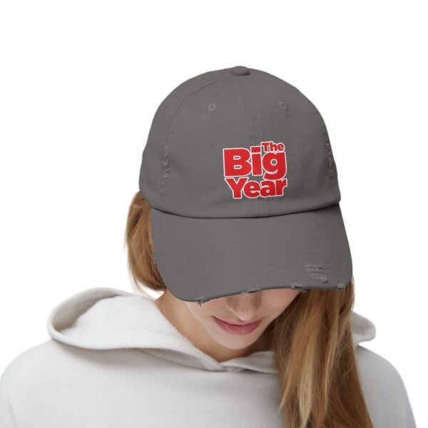 The Big Year Unisex Distressed Cap - Image 12