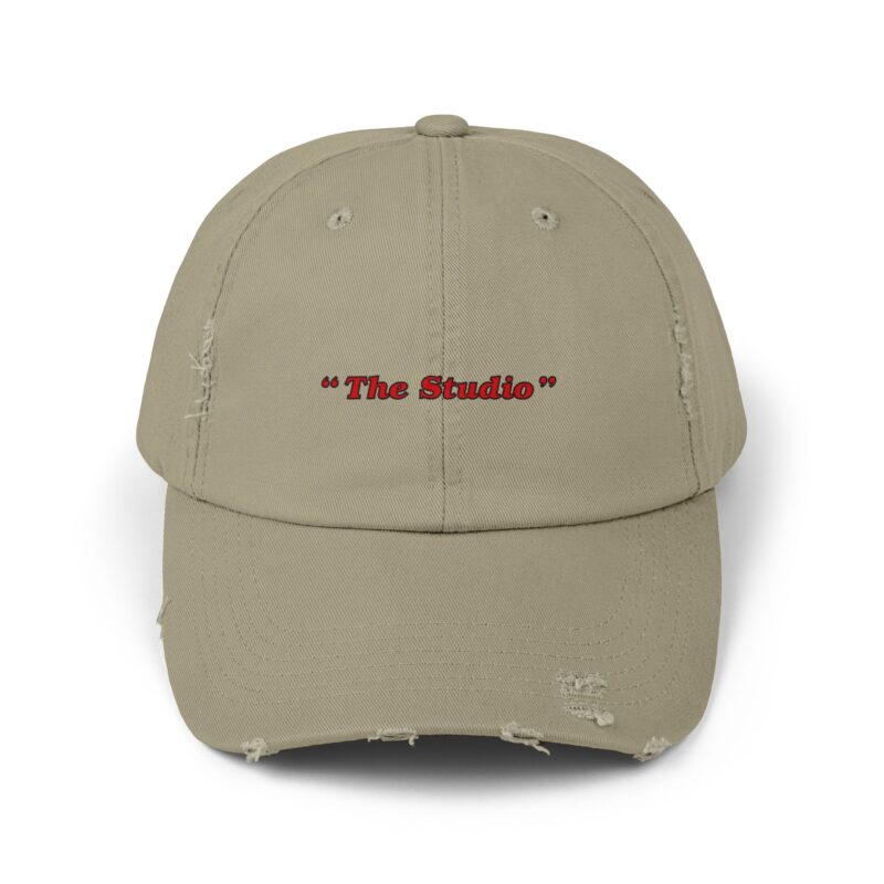 The Studio Unisex Distressed Cap - Image 5