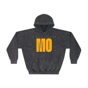 Mo Unisex Mineral Wash Hoodie