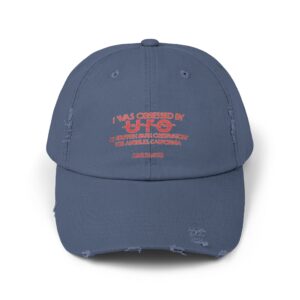 UFO Unisex Distressed Cap