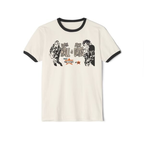 Hall & Oates Unisex Cotton Ringer T-Shirt - Image 9