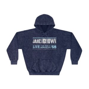 James Brown Unisex Mineral Wash Hoodie