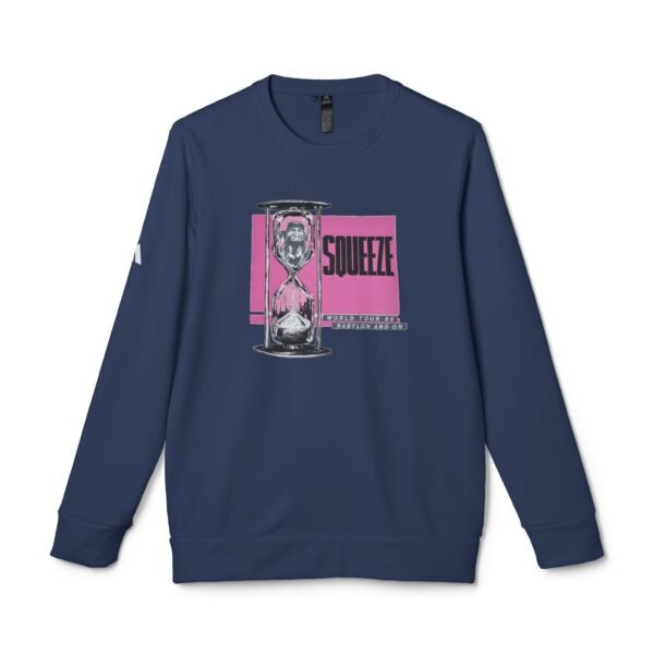 Squeeze Adidas Unisex Fleece Crewneck Sweatshirt - Image 5