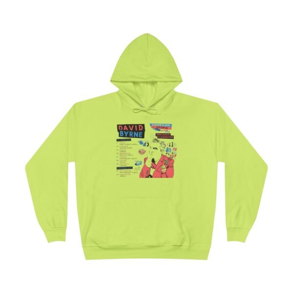 David Byrne Unisex EcoSmart® Pullover Hoodie Sweatshirt - Image 13