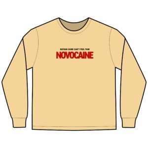 Novocaine ComfortWash® Garment-Dyed Long Sleeve T-Shirt