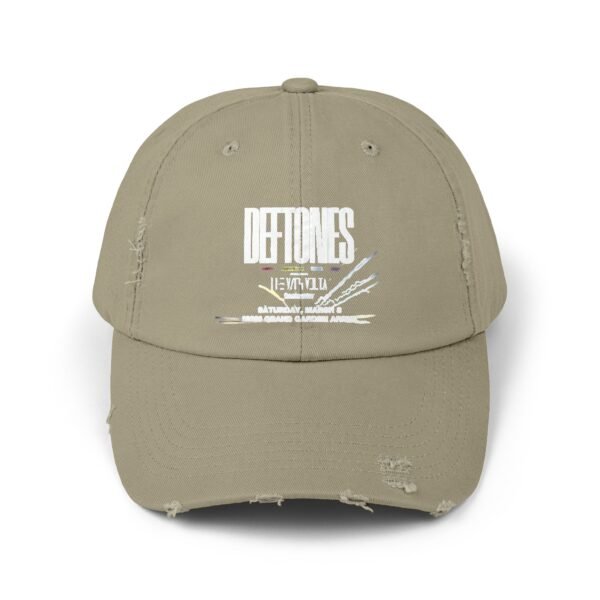 Deftones Unisex Distressed Cap - Image 5
