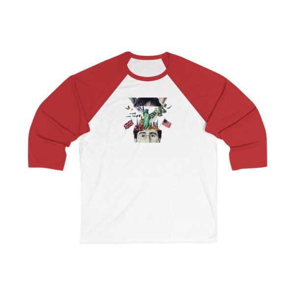 Last Week Tonight with John Oliver Unisex 3/4 Sleeve Baseball Tee