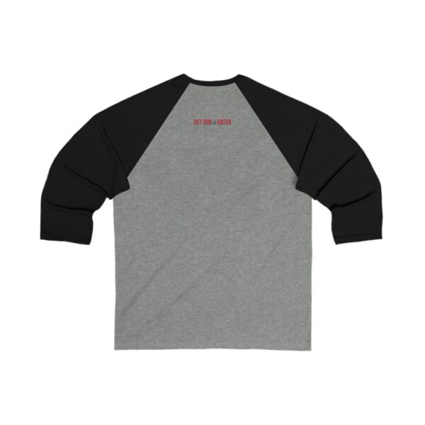 Get Him To The Greek Unisex 3/4 Sleeve Baseball Tee - Image 4