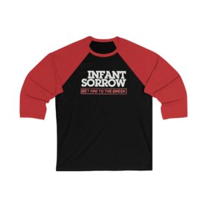 Get Him To The Greek Unisex 3/4 Sleeve Baseball Tee