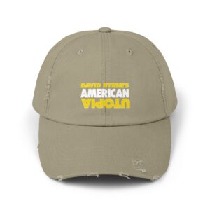 David Byrne Unisex Distressed Cap