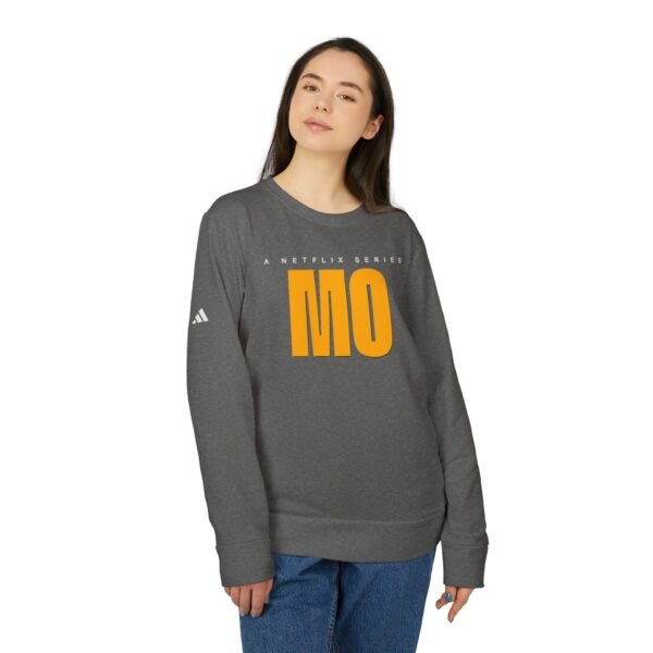 Mo Adidas Unisex Fleece Crewneck Sweatshirt - Image 3