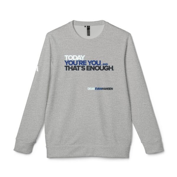 Dear Evan Hansen Adidas Unisex Fleece Crewneck Sweatshirt - Image 5