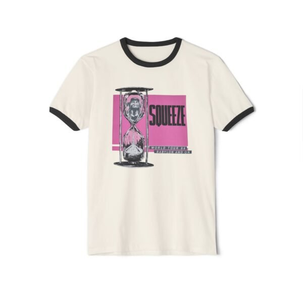 Squeeze Unisex Cotton Ringer T-Shirt - Image 9