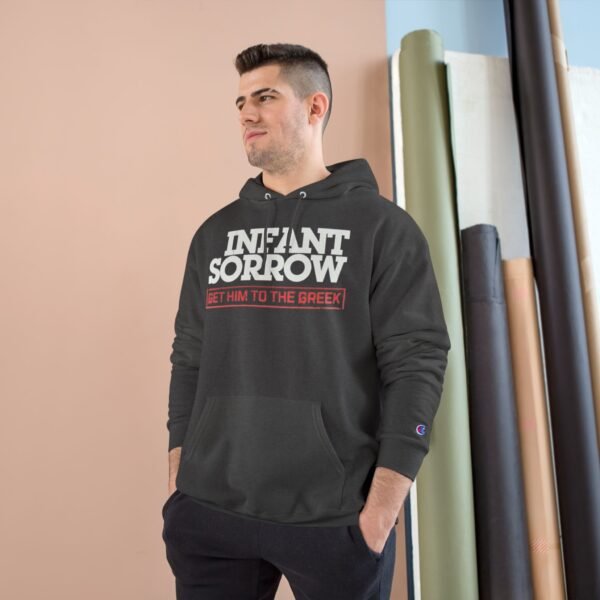 Get Him To The Greek Champion Hoodie - Image 3