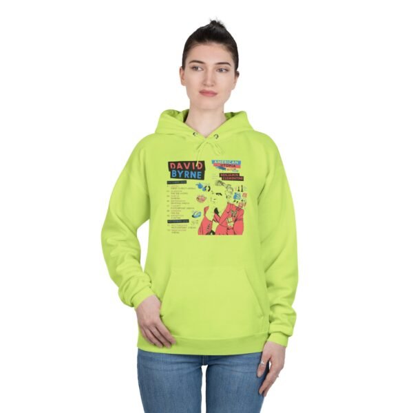 David Byrne Unisex EcoSmart® Pullover Hoodie Sweatshirt - Image 15