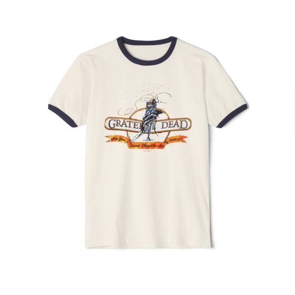 The Grateful Dead New Year's 1984 Cotton Ringer T-Shirt - Image 9