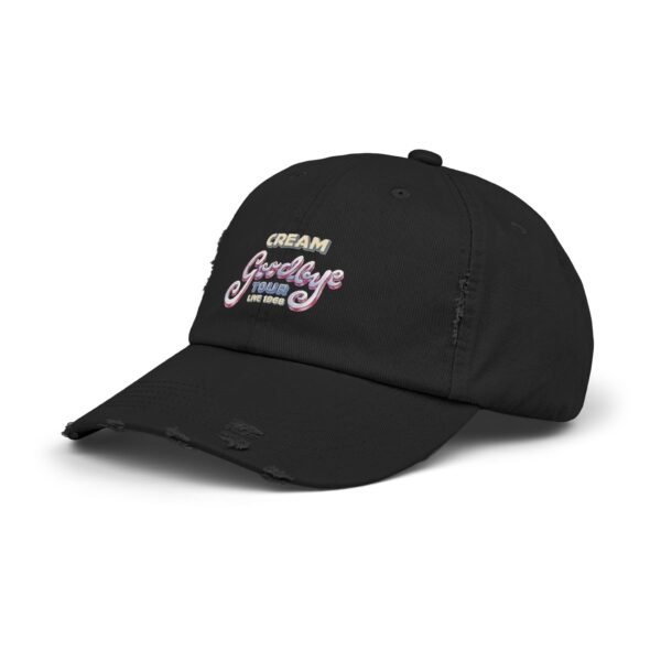 Cream Unisex Distressed Cap - Image 22