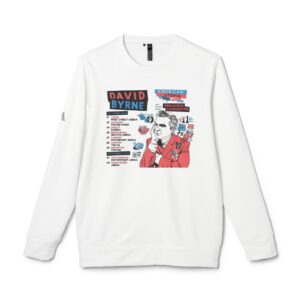 David Byrne Adidas Unisex Fleece Crewneck Sweatshirt
