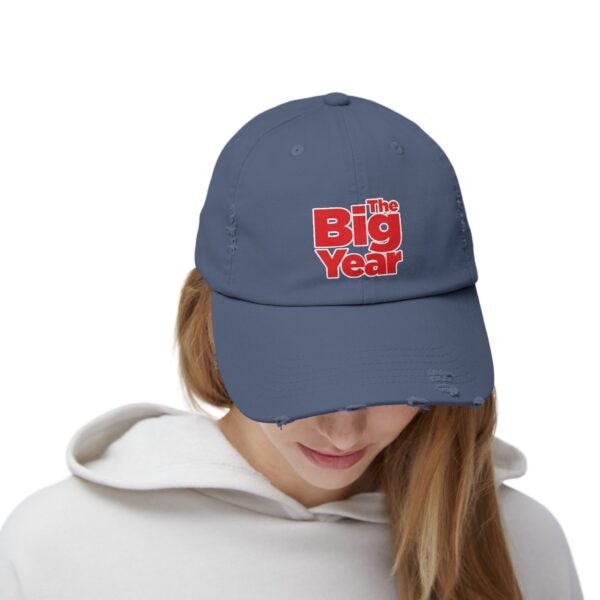 The Big Year Unisex Distressed Cap - Image 8