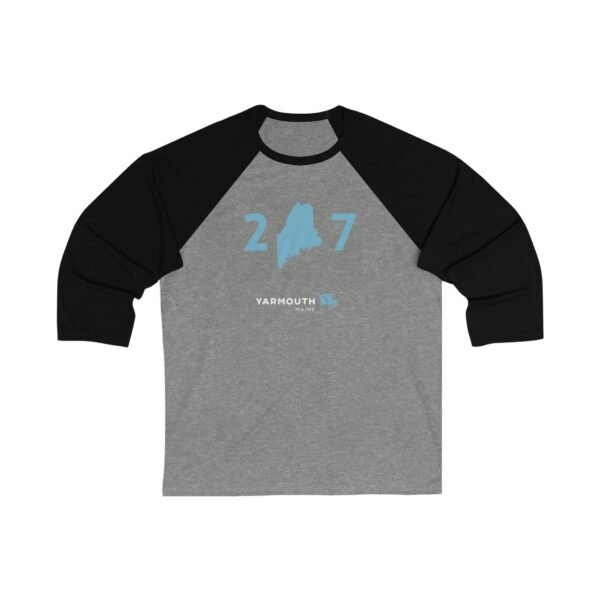 Riff Raff Unisex 3/4 Sleeve Baseball Tee - Image 3
