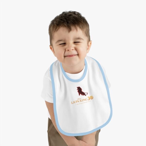The Lion King The Hollywood Bowl Baby Contrast Trim Jersey Bib - Image 6