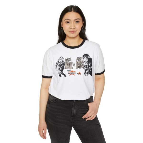 Hall & Oates Unisex Cotton Ringer T-Shirt - Image 15