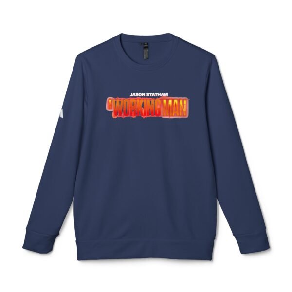 A Working Man Adidas Unisex Fleece Crewneck Sweatshirt - Image 17
