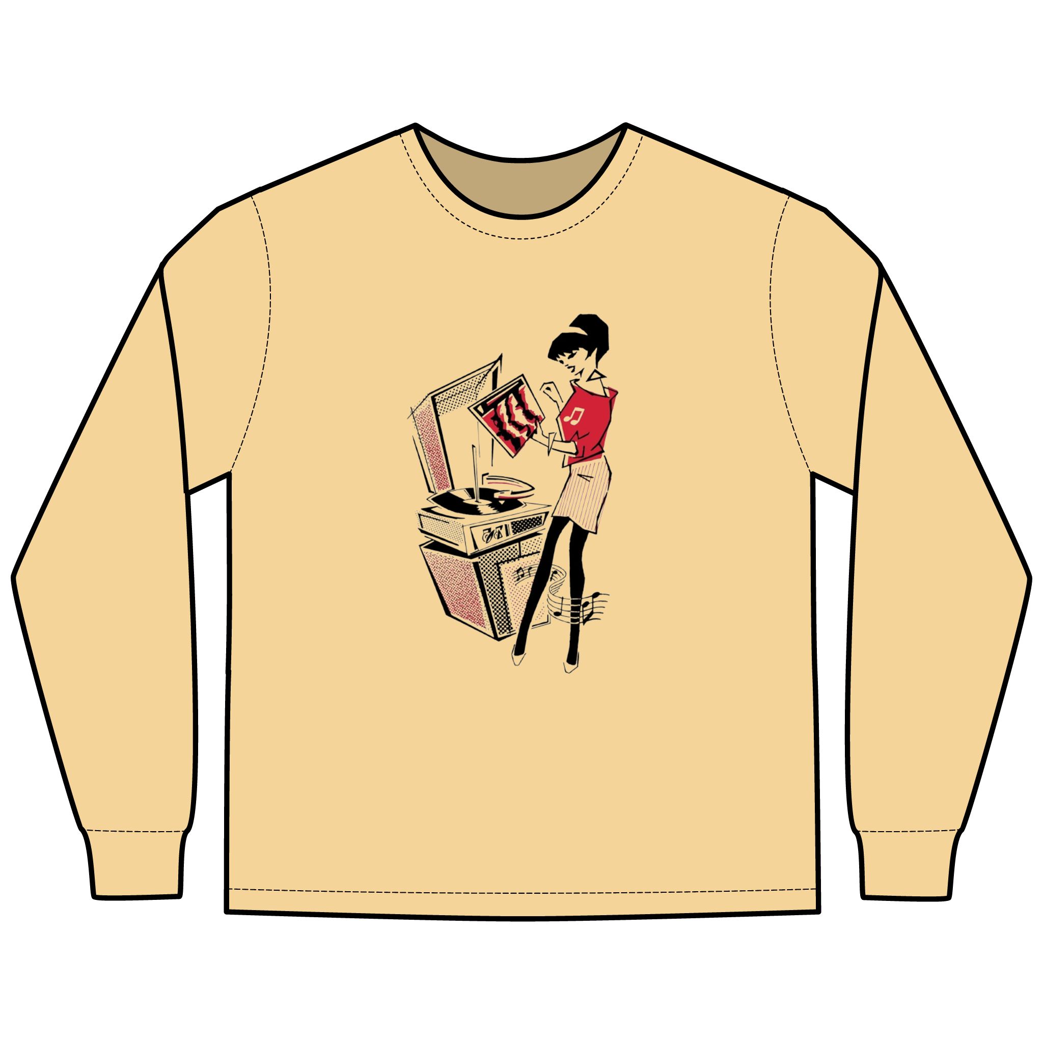 The English Beat ComfortWash® Garment-Dyed Long Sleeve T-Shirt