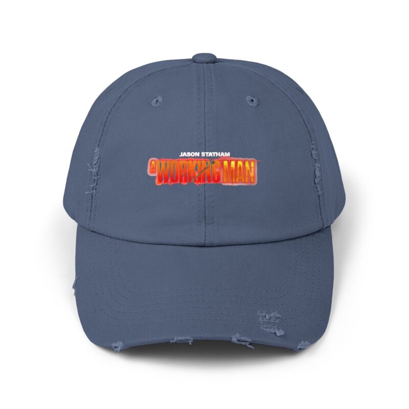 A Working Man Unisex Distressed Cap - Image 9