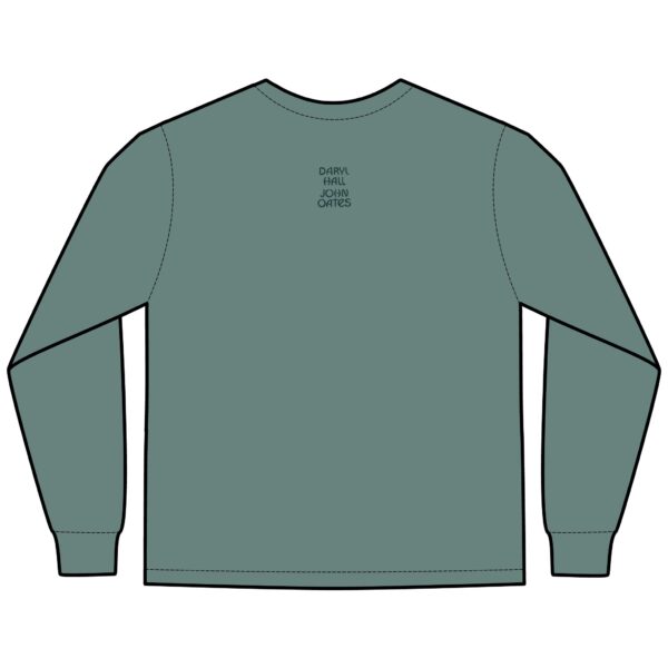 Hall & Oates ComfortWash® Garment-Dyed Long Sleeve T-Shirt - Image 4