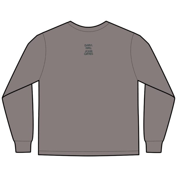 Hall & Oates ComfortWash® Garment-Dyed Long Sleeve T-Shirt - Image 2