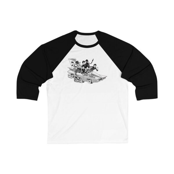 The English Beat Unisex 3/4 Sleeve Baseball Tee - Image 3