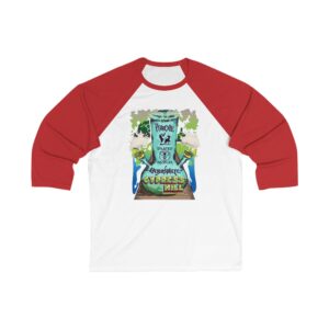 Bongwalk Empire with Cypress Hill, Pharcyde Unisex 3/4 Sleeve Baseball Tee