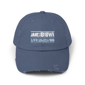 James Brown Unisex Distressed Cap