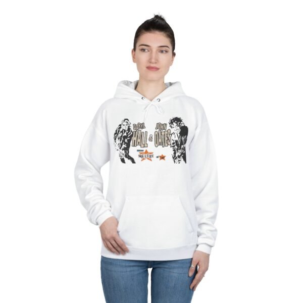 Hall & Oates Unisex EcoSmart® Pullover Hoodie Sweatshirt - Image 3