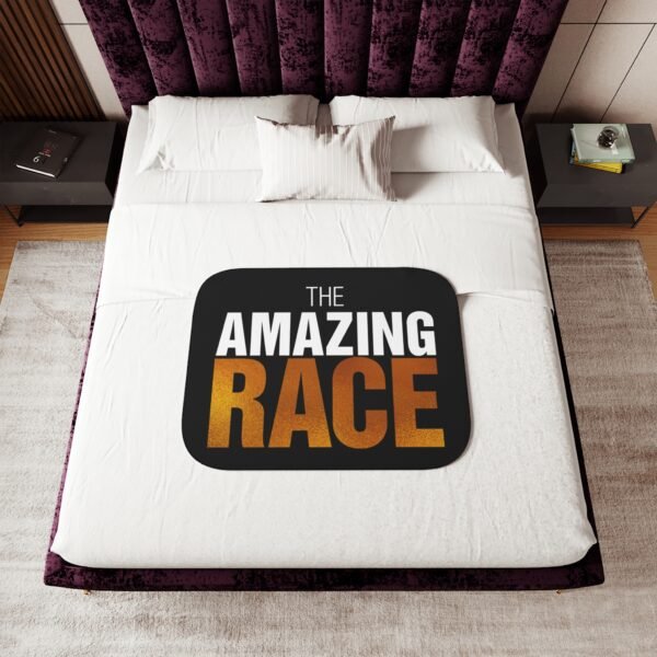 The Amazing Race Sherpa Blanket, Two Colors - Image 8