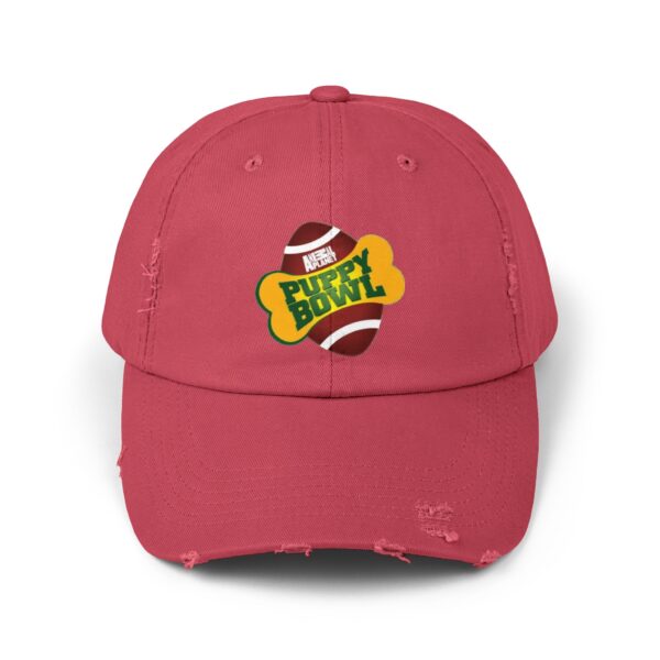 Puppy Bowl Unisex Distressed Cap - Image 29