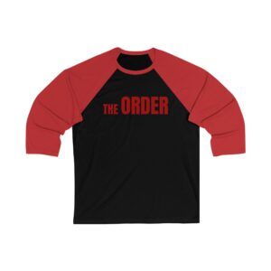 The Order Unisex 3/4 Sleeve Baseball Tee