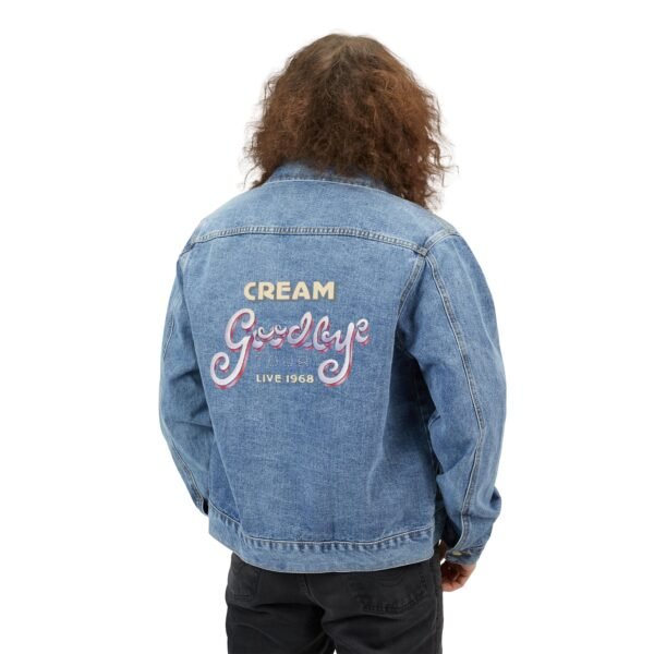 Cream Denim Jacket - Image 4