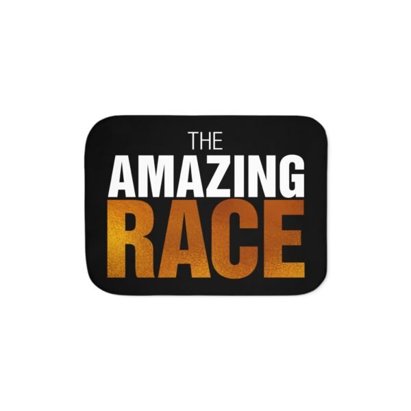 The Amazing Race Sherpa Blanket, Two Colors - Image 5