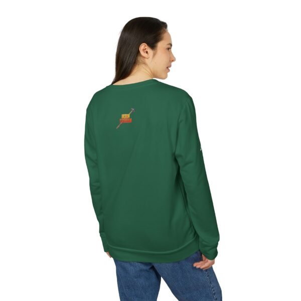A Working Man Adidas Unisex Fleece Crewneck Sweatshirt - Image 12