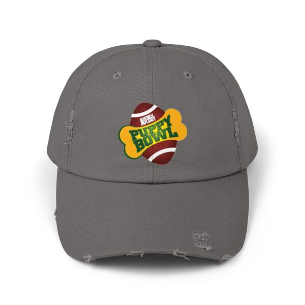Puppy Bowl Unisex Distressed Cap - Image 13