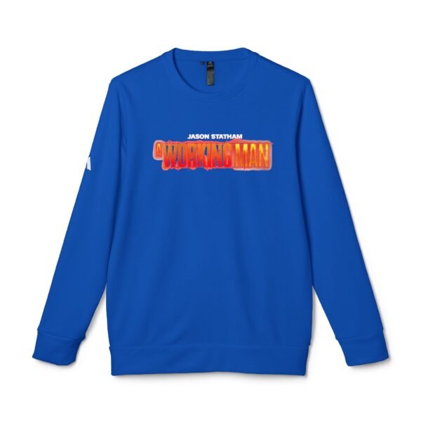A Working Man Adidas Unisex Fleece Crewneck Sweatshirt - Image 13