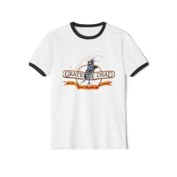 The Grateful Dead New Year's 1984 Cotton Ringer T-Shirt - Image 5