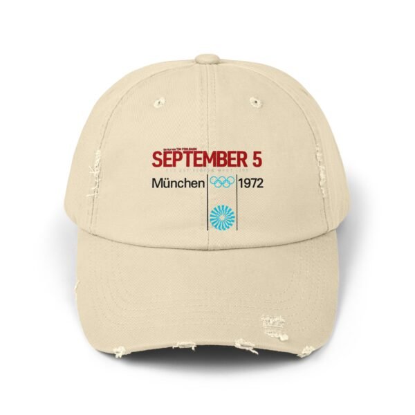September 5 Unisex Distressed Cap