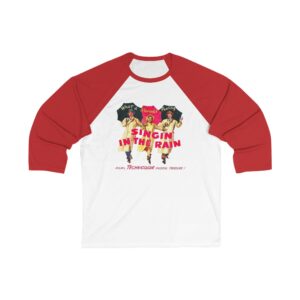 Singin' in the Rain Unisex 3/4 Sleeve Baseball Tee