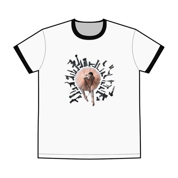 From the World of John Wick: Ballerina Men's Staple Ringer Tee - Image 5