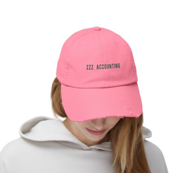 The Accountant Unisex Distressed Cap - Image 16
