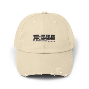 The Beatles Unisex Distressed Cap