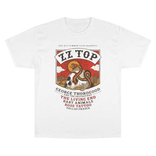 ZZ Top & George Thorogood & The Destroyers Champion T-Shirt